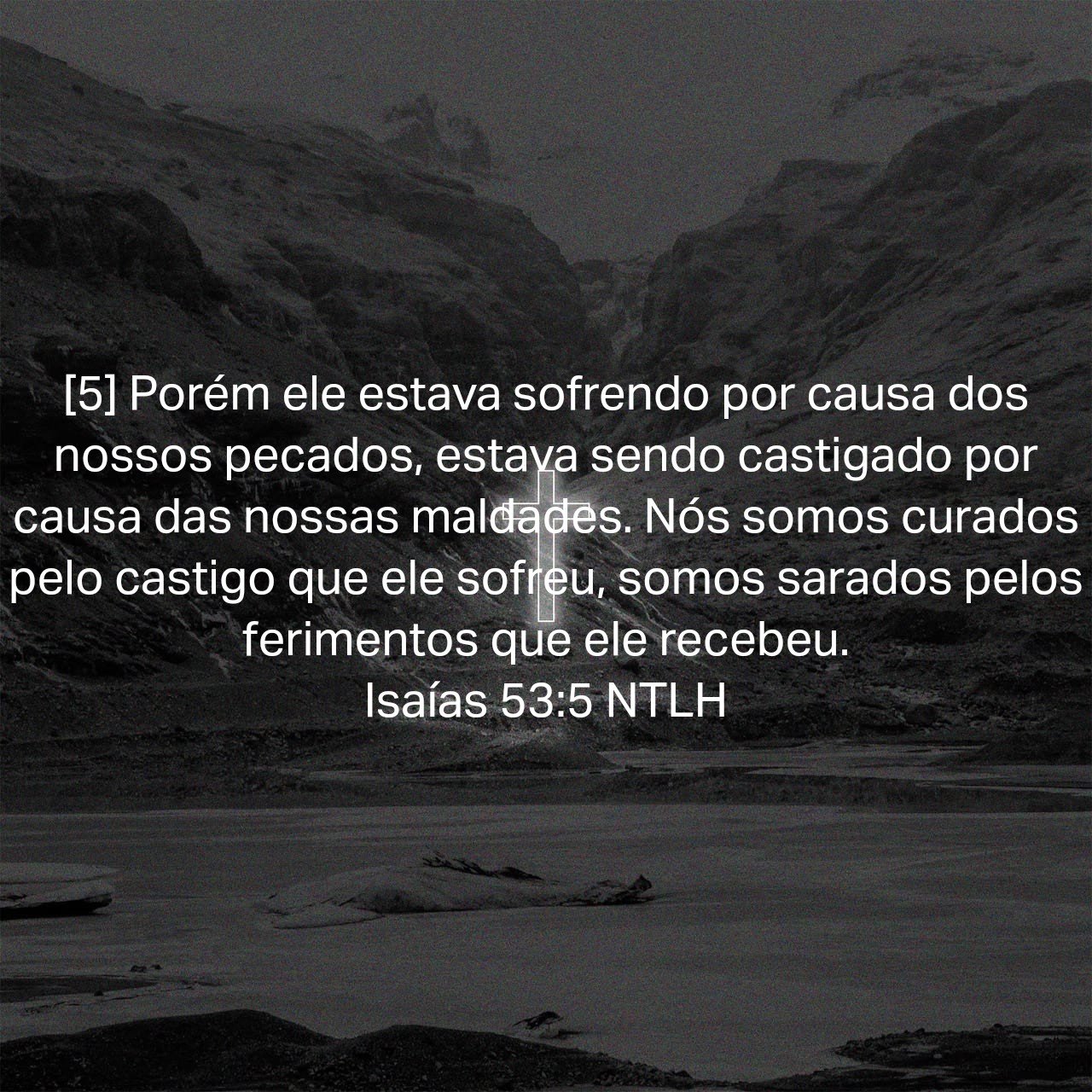 Sofreu por nós
